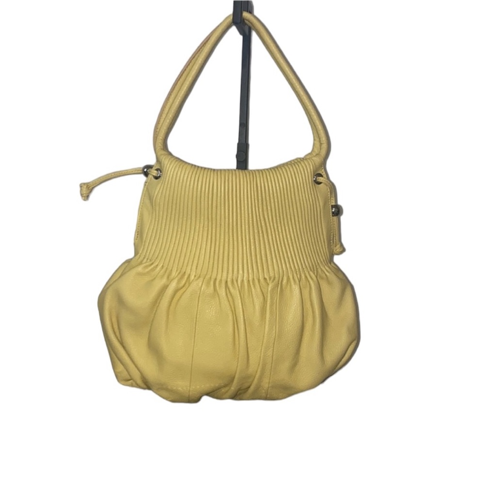 Yellow leather Bodhi handbag